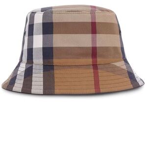 ♦️Burberry Cotton Canvas Bucket Hat | Preowned | Size: M | Unisex | Authentic ✅